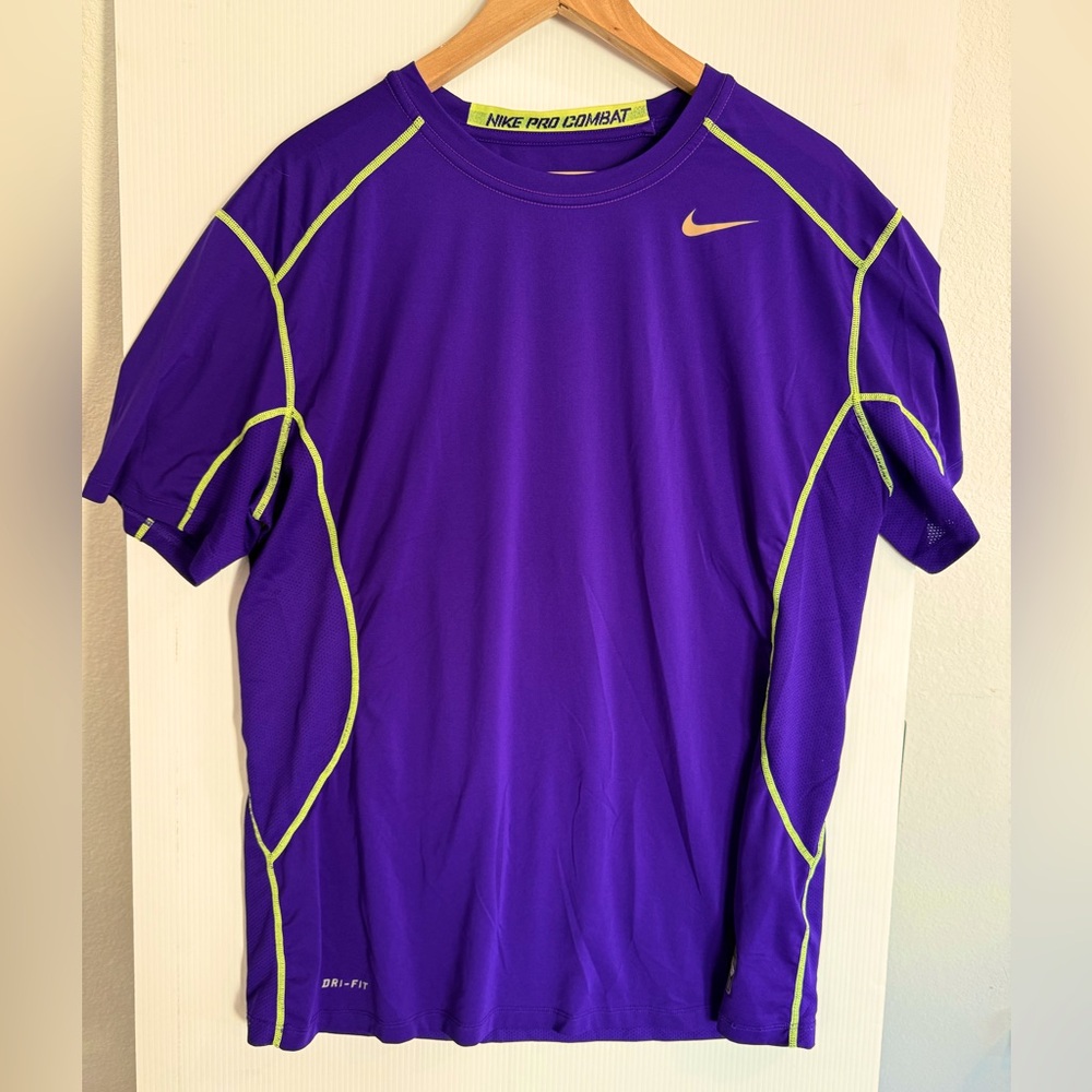 NIKE Purple Athletic Shirt
